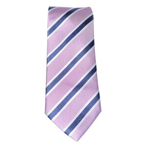 Hugo Boss Purple Blue 100% Silk Tie NWT